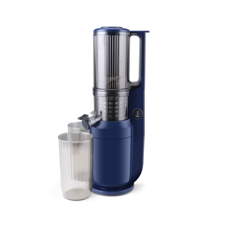 200W Cold Press Juicer with 600ml Juice Container, 82mm Large Caliber & Automatic Feeding