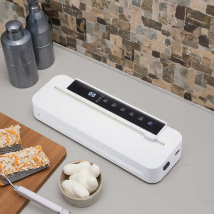 Vacuum Sealer Fresh-keeping Food Vacuum Packaging Machine Plastic Sealing Machine Automatic Vacuum Machine Household Appliances
