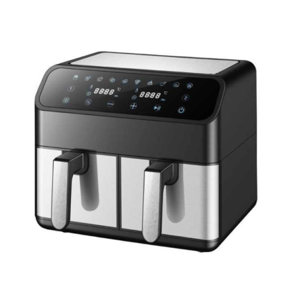 Stainless Steel 8L Smart Visual Air Fryer Multi-Function Electric Freidora De Aire Digital Control Oil Free Air Fryer