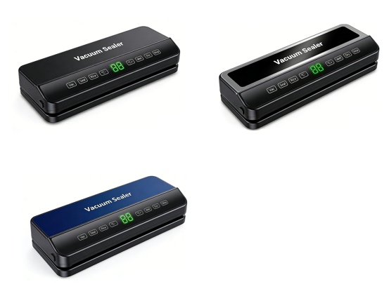 High Quality Household Use Vacuum Food Sealer Touch Screen Temperature Setting with Vacuum Roll Bag Storage