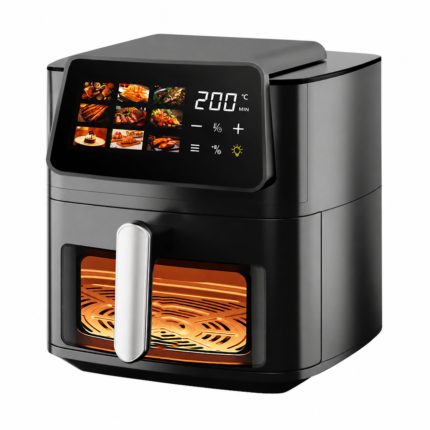 Large-Capacity Fully Automatic Intelligent Touch Multi-Functional Air Fryer Electric Oven for Household Use for Car Grill