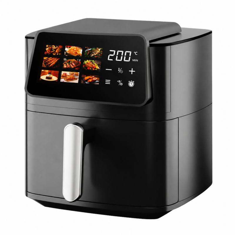 High Quality 10L Large Capacity Touch Control Air Fryer, Oil-Free Non-Stick Multifunctional Air Fryer for Home and Commercial Use