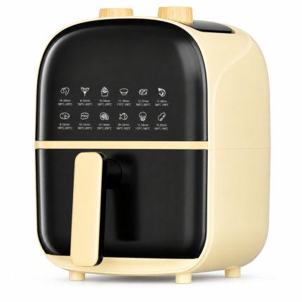 High Quality 800W Electric Air Fryer, Oil-Free Multifunctional Air Fryer for Home Use with Overheat Protection
