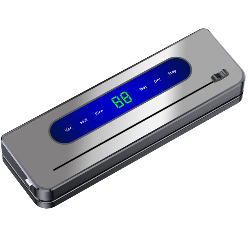 High-quality household automatic touchscreen food vacuum sealer, with bag-type cutting machine external vacuum for food freshness