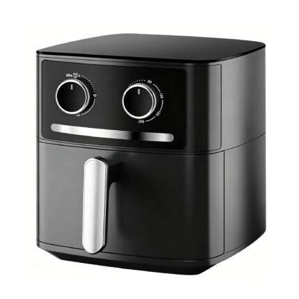 10L High Quality Mechanical Air Fryer, Adjustable Time & Temp, Oil-Free Home Cooker for Fries & Pizza
