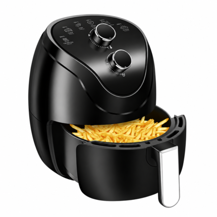 5.5L Smart Multifunctional Air Fryer Oven, Adjustable Temperature Control, Household Kitchen Appliance