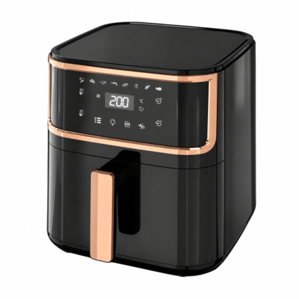 8L Multifunctional Digital Air Fryer Oven, Modern Style with Touch Control & Oil-Free Baking