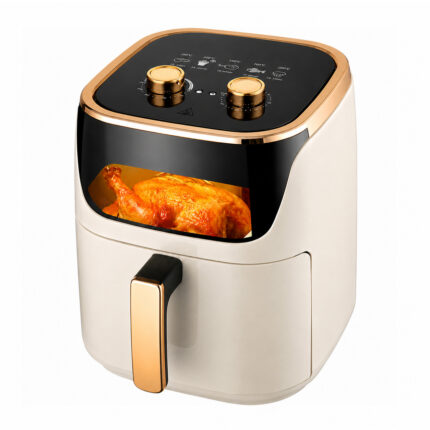 7L Large Capacity Smart Air Fryer, Multifunctional Oil-Free Smokeless Electric Oven for Healthy Low-Fat Household Cooking