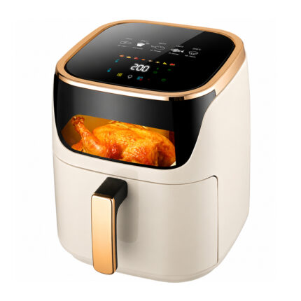 7L Large Capacity Smart Air Fryer with Touch Control, Multifunctional Oil-Free Smokeless Electric Oven for Household Use