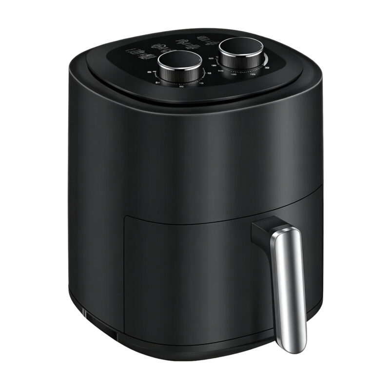 2026 New 4L Large Capacity Air Fryer, 1200W High Quality Electric Cooker, Eco-friendly Non-stick Coating, Multifunctional for Home Use