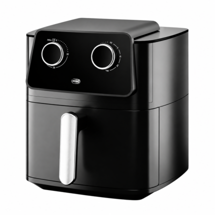 10L Large Capacity Square Digital Air Fryer, Oil-Free Non-Stick Smokeless Air Fryer for Home Cooking and French Fries