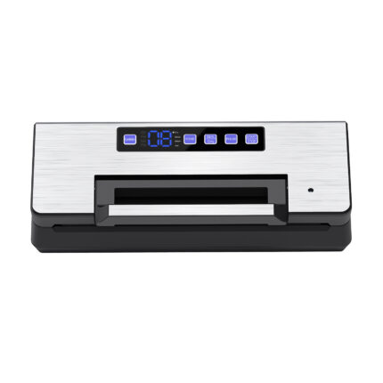 High Quality Automatic Touch Screen Vacuum Food Sealer for Household Use with Vacuum Roll Bag Storage Compartment and Bag Cutter