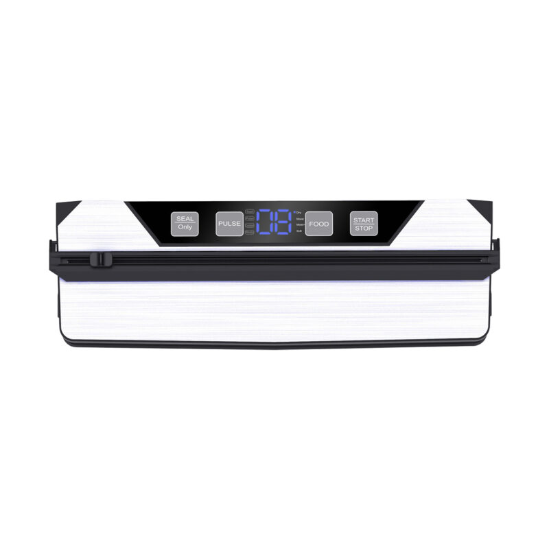 High Quality Automatic Touch Screen Vacuum Food Sealer for Household Use with Bag Cutter External Vacuum for Food Preservation