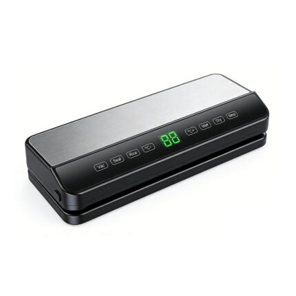 Vacuum Food Sealer for Household Use High Quality Stainless Steel Touch Screen Temperature Setting with Vacuum Roll Bag Storage