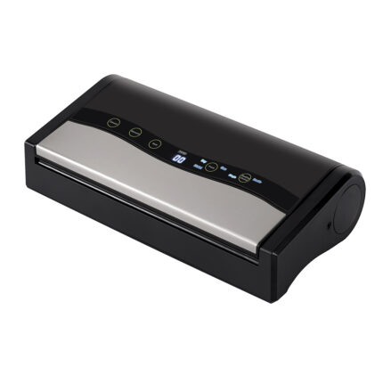 USB Rechargeable Automatic Vacuum Food Sealer Premium Quality Stainless Steel with Cutter Single Double Seal Selection Mode