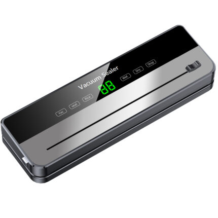 Vacuum Food Sealer High Quality Automatic Touch Screen for Household Use with Bag Cutter External Vacuum for Food Preservation