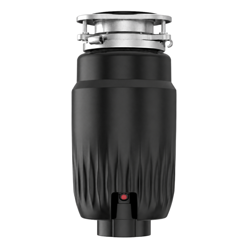 High Efficiency 550W Continuous Feed Food Waste Disposer with DC Motor Stainless Steel Grinding System for Home and Hotel Kitchen