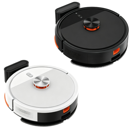 Laser Navigation Smart Robot Vacuum Cleaner 3-in-1 Sweeping Mopping and Vacuuming with App Control for Home Cleaning