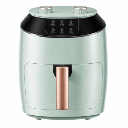 Large Capacity Digital Air Fryer Oven with Touch Control Oil-Free Frying Baking Roasting and Steaming for Home Kitchen