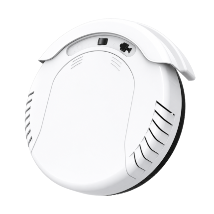 Smart 3-in-1 Robot Vacuum Cleaner and Mop with Automatic Sweeping Vacuuming Mopping 1500mAh Battery 60Min Runtime for Home Floor Cleaning