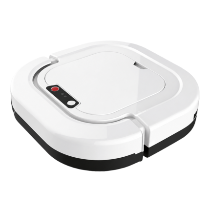 Smart 3-in-1 Robot Vacuum Cleaner and Mop with 2600mAh Battery Remote Control Square Design Anti-Fall and Pet Hair Cleaning for Home Use